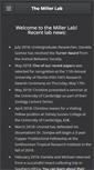 Mobile Screenshot of millerlab.net